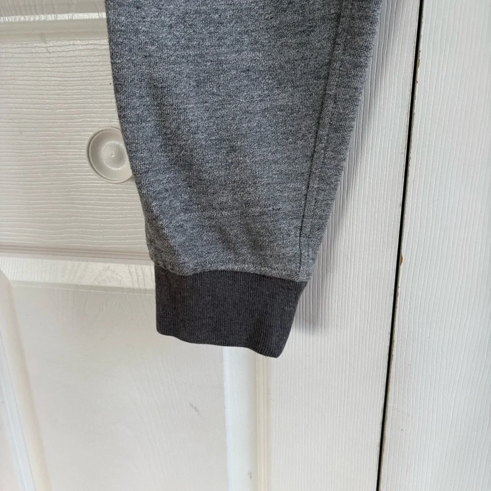 J.Crew Pants Mens M Gray Knit Goods Joggers Slim Casual Fleece Sweatpants Soft‎